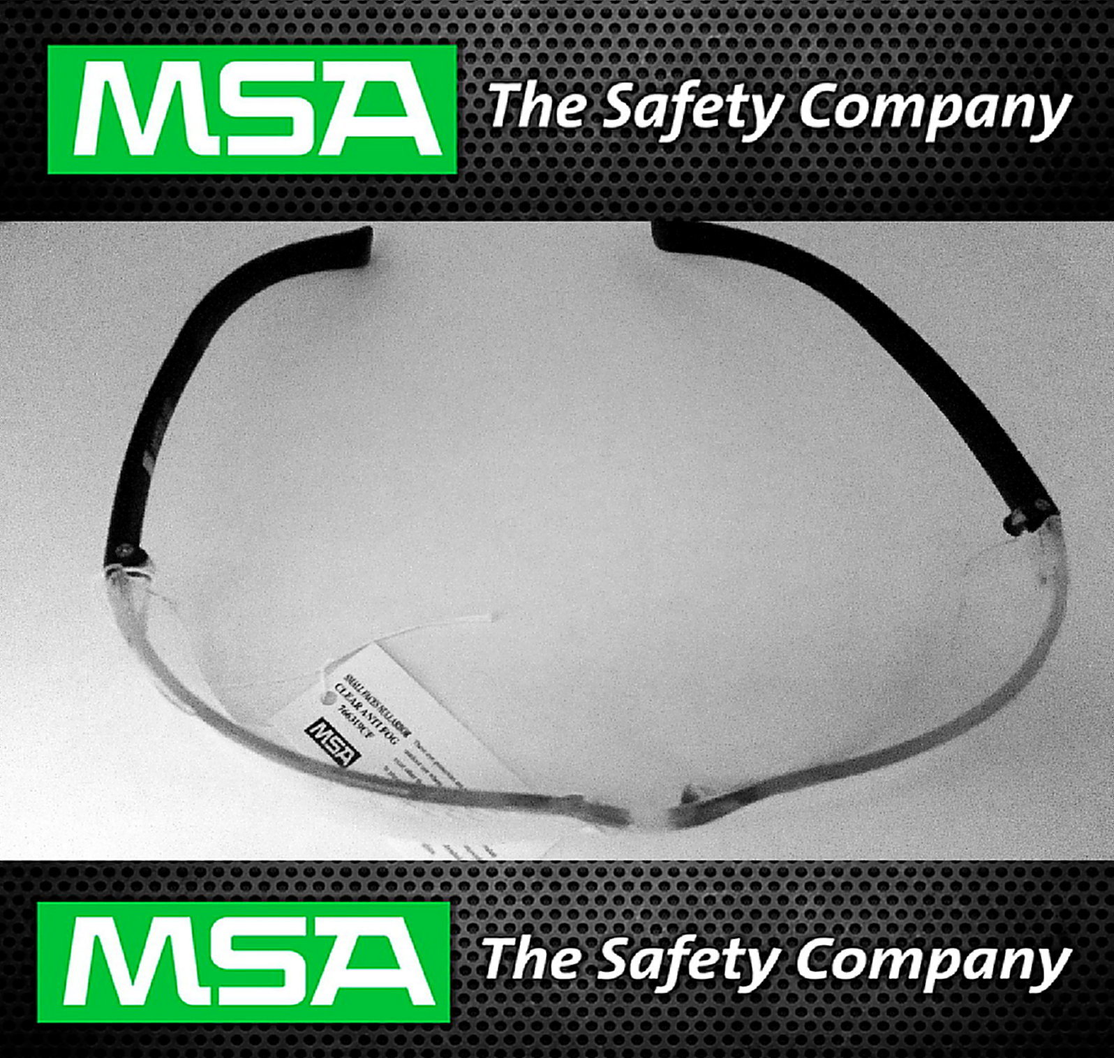 2 x MSA Nullarbor Safety Glasses Clear 100 EYE Protection UV