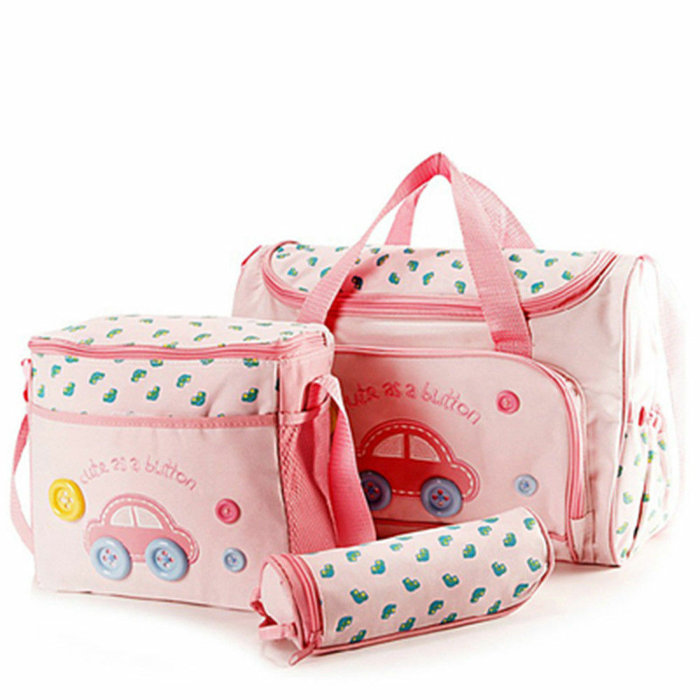 Bolsa de cambio de pañales para bebés 4 piezas Maternidad Wipe Clean Mat Almo...