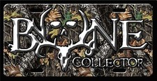 Lk The Bone Collector - Car Vanity Tag Camo Hunting Deer Lk The Bone Collector - Car Vanity Tag Camo Hunting Deer