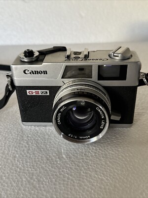 Canon Canonet QL17 GIII G3 40mm f1.7 Rangefinder Camera From JAPAN