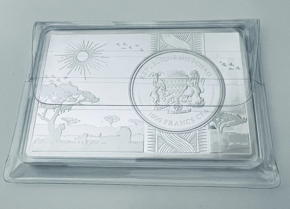 SPRINGBOCK Münzbarren 1 OZ Silber 999er 2024 im 3 OZ Barren mit Etui NEU OVP - Bild 3 von 3