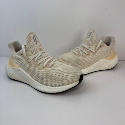 Adidas Alphaboost Ecru Tint 'Glow Orange' Ivory Sneakers Men's Size 6.5  G28565 | eBay