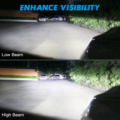 H11 H8 LED Headlight Bulbs White Low Beam 6000K For Jeep For Commander 2005-2010 - Picture 4 of 9