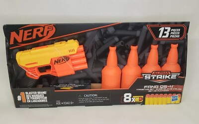 NERF Alpha Strike Targeting 13 Piece Set Toy Blaster 4 Half Targets & 8 Darts