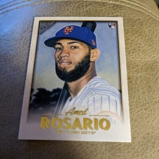 2018 Topps Gallery Amed Rosario RC #105 Mets