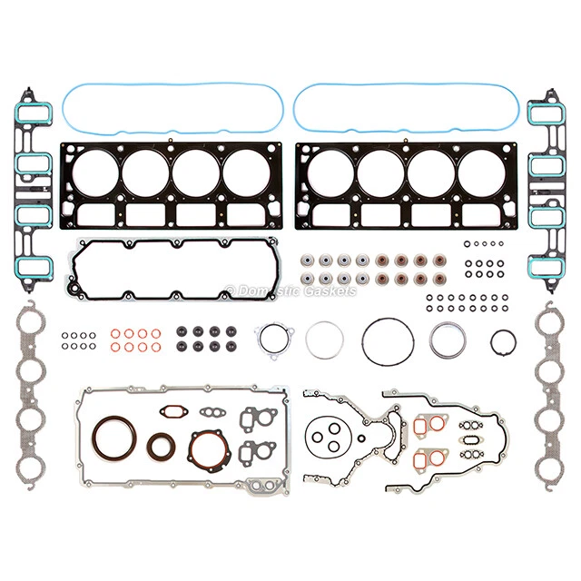 Fits 07-16 GMC Chevrolet 6.0L Cadillac 6.2L OHV Full Gasket Set VIN K G B 2 - Image 2 of 4