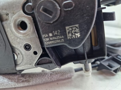 Peugeot Expert Vivaro MK3 2019 Door Lock Mechanism Front Passenger Side 16942544 - Picture 19 of 24