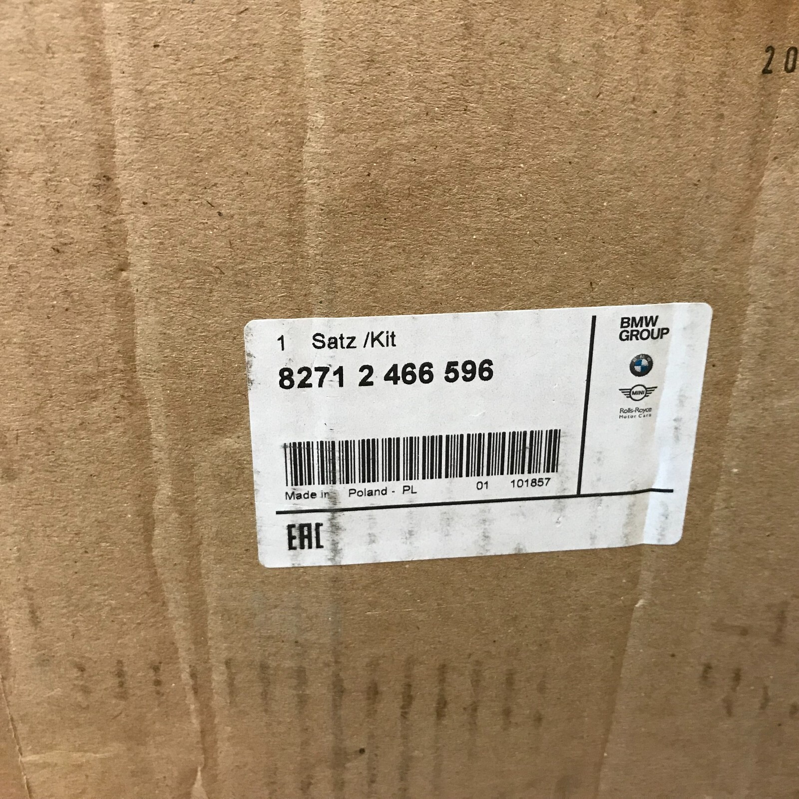 GENUINE BMW 4 Series G22 G82 M4 Roof Bars 82712466596. EX DISPLAY  