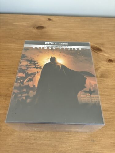 Batman Begins One Click Steelbook Boxset 4K UHD Blu-ray Manta Lab Collectong