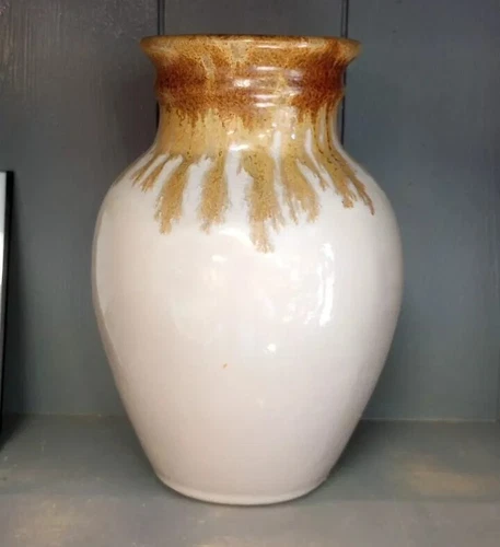 Pigeon Forge Pottery Vase Signed Ferguson Vintage Studio Crafted Tennessee 