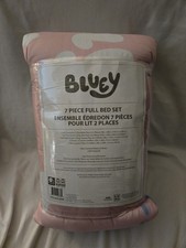 Bluey Bingo Full Comforter Set 7 Piece Bed Set Flat And Fitted Sheet