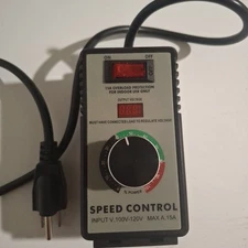 AC Motor Speed Controller 120V 15A Variable Speed Controller & Fan Speed Control