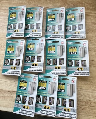 Defender Security Satin Nickel High Security Door Lock U 10827 Lot of 11