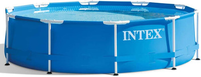 Intex 28202GN Metal Frame Pool - Aufstellpool - Ø 305 X 76 Cm,Blau
