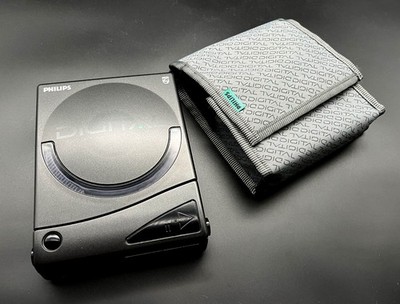 Philips Discman D-6800, tragb. CD Player, Vintage, m. orig. Tasche, TOP