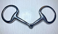 5" Eggbutt Snaffle Horse Bit, Polished Stainless Steel for English Hunter Bridle