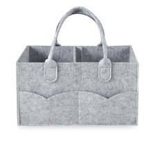 Baby Diaper Caddy Organizer, Portable Diaper Holder Organizer Nursery Storage...