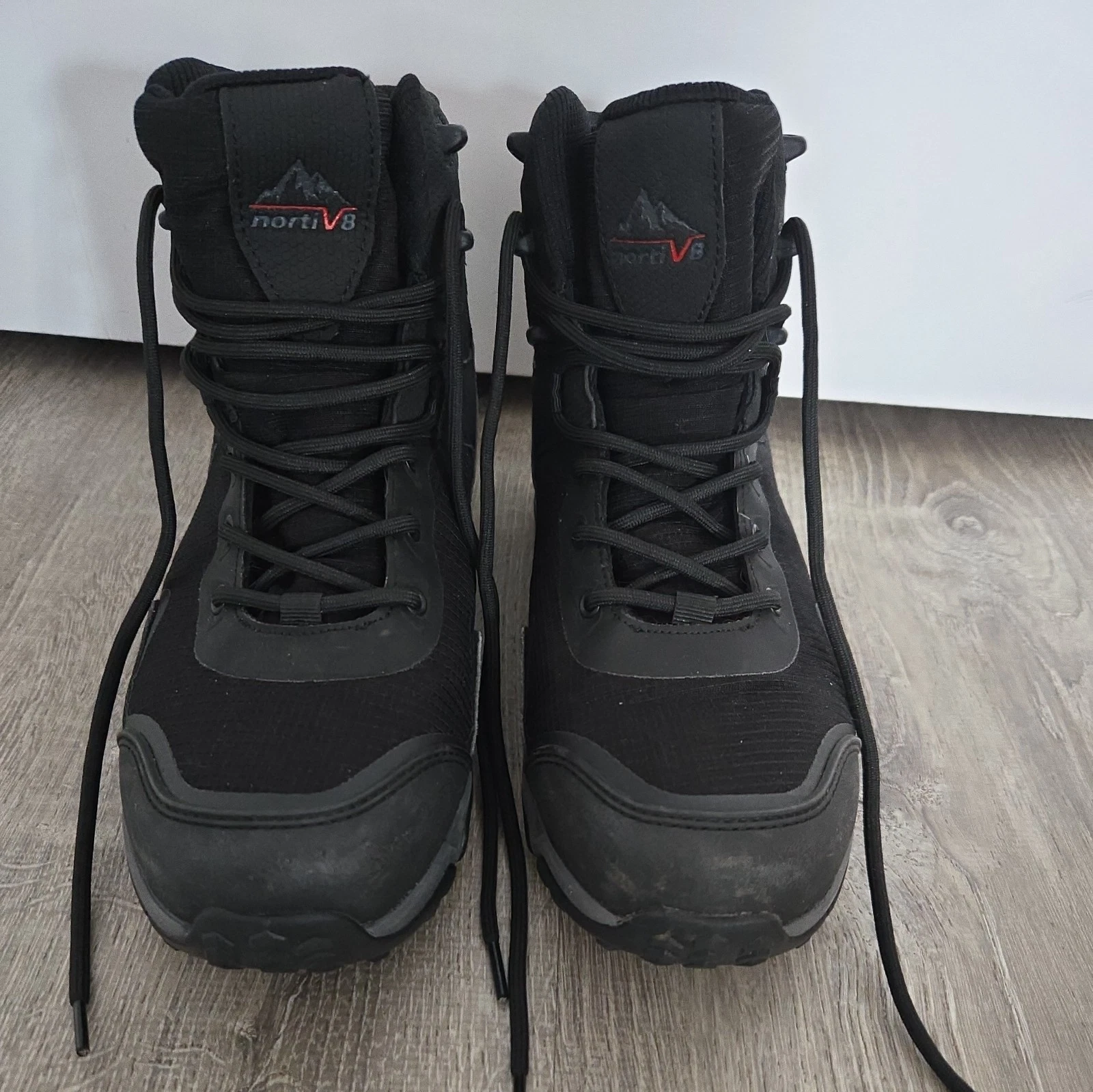NORTIV 8 Men's Hiking Boots Lightweight Black Trekking Shoes Slightly Used
Opens in a new window or 
