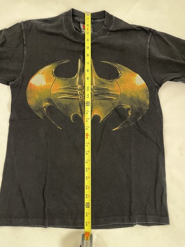 Vintage 1995 Batman Forever T-Shirt Movie Promo Dc Comics Size Medium Giant - Picture 7 of 7