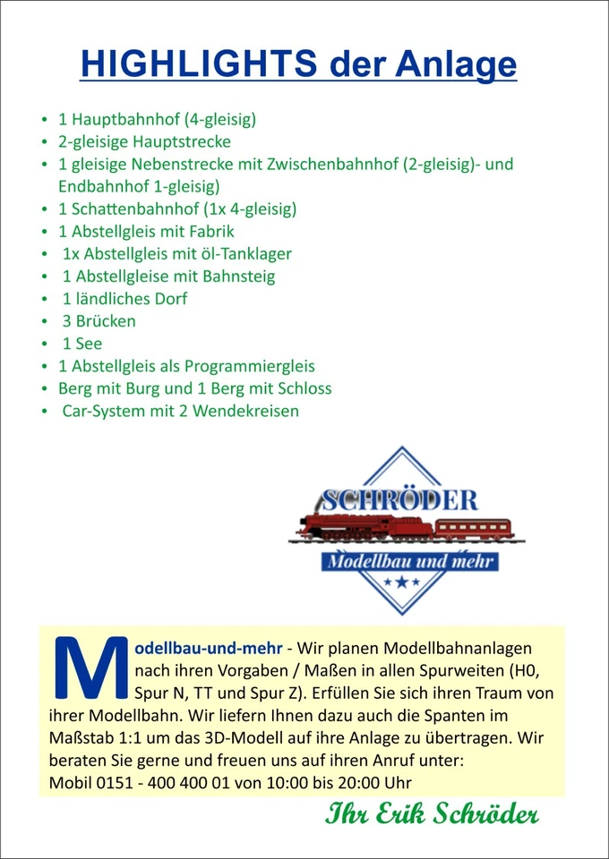 GP-015Tr Track Plan (32 Pages) H0 Trix C Track Track Plan Winkelberg 300x160cm - Image 3 of 4
