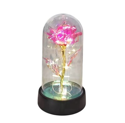 Ewige Rose Led Lampe Geschenkidee 15 cm