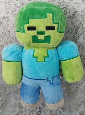 Minecraft Creeper Steve Zombie Guy Green Mine Mojang 12'' Plush Stuffed Toy 2020