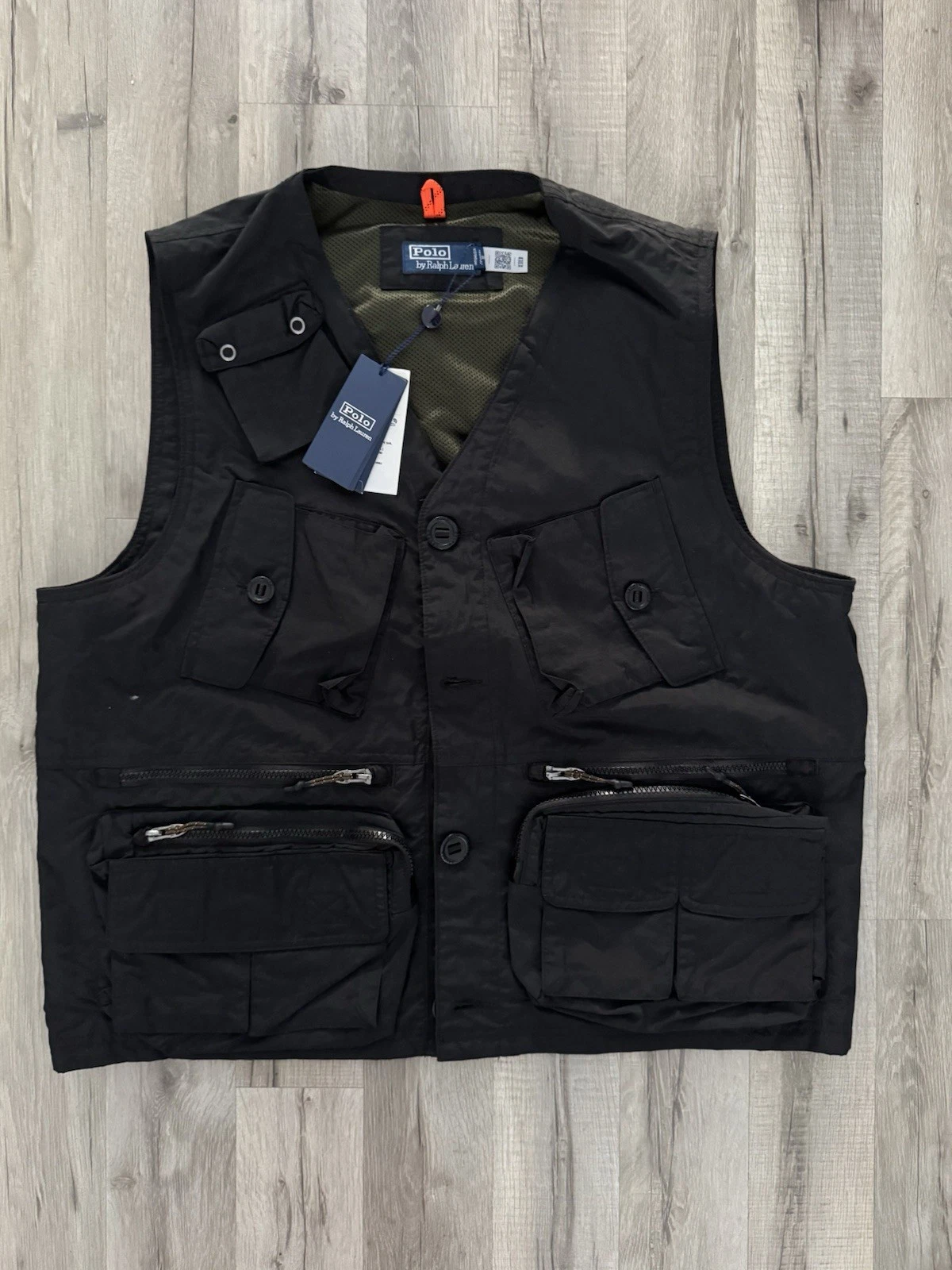 BNWT Ralph Lauren Polo Utility Fishing Black Size L Explorer Vest Gilet. RRP&399
Opens in a new wind