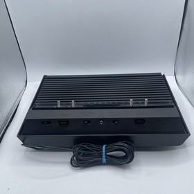 Atari 2600 Black Edition Console Tested Free Shipping Works (damaged Port)