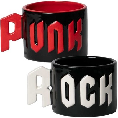 Punk & Rock Statement Becher Set, Musik, Alternative, Rocker Geschenk, Alchemy England