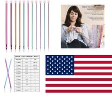 Ultra-Long 10.6" Tunisian Crochet Hooks - Perfect for Small  Large Projects