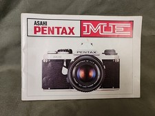  D Pentax Asahi ME Vintage Camera Manual / Instruction book JAPAN