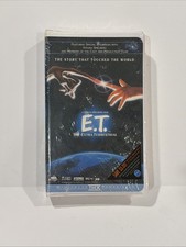 E.T. The Extra-Terrestrial VHS, 1996, Clamshell New - Factory Sealed