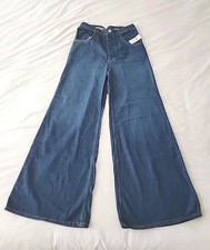 Pilcro Jeans 27 Womens Anthropologie The Upper-case A High Rise Drama Flare NWT