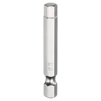 "H6.0 Sechskant-BitschlüSsel 6.0Mm 1/4\" Schaft 50Mm Magnetisch Chrombeschichtet"