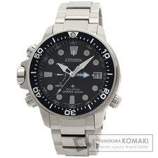 Citizen Promaster Aqualand Diver Watch Stainless Steel Men From Japan