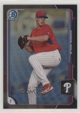 2015 Bowman Chrome Prospects Asia Exclusive Black Refractor Aaron Nola j2c