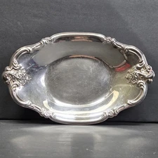 International Silver Co., Candy Dish or Jewelry Tray, About 8.5 Inches Wide