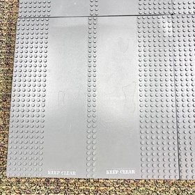 LEGO 32x32 Road Baseplate Lot of 6 30225c01 7-Stud Straight Double Driveway