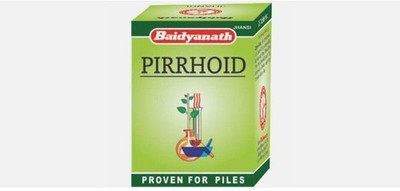 Baidyanath PIRRHOID 50 Tabletten Nützlich bei Hämorrhoiden und Rissen