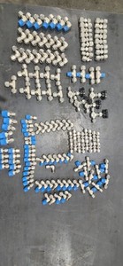 Lot of 142 Swagelok 3/8 And 1/4  Stainless Compression Tube Fittings 