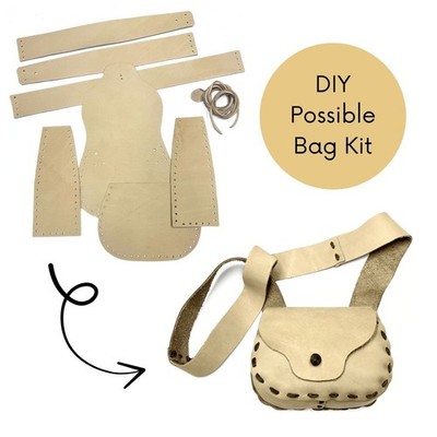 Make Your Own Leather Possible Bag Kit Wilderness Muzzleloader Pouch