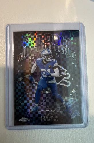 2025 Topps Chrome Kerby Joseph Base (RAW)