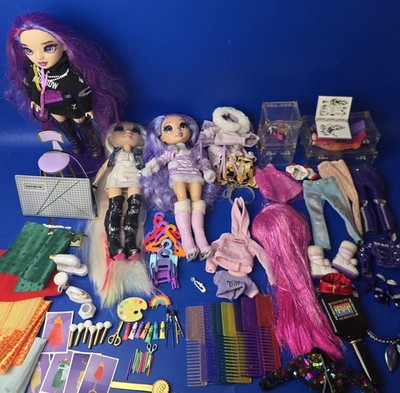 Rainbow High Puppen Emi Vanda Amaya Raine Violet Willow Zubehör Kleidung Paket
