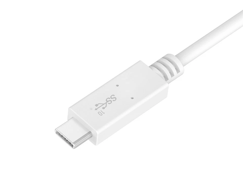 Monoprice Essentials 3.1 USB-C to USB-C Gen 2 Cable, 5A, 10 Gbps, 1m (3.28ft) - Image 2 of 4