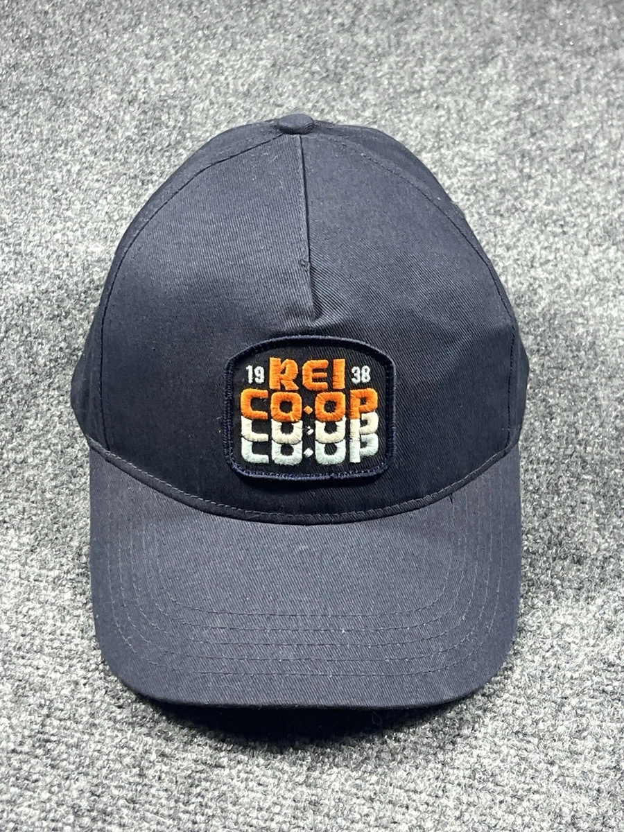 Casquette Trappeur Vintage REI - Taille L - Gris-bleu Isolée - Made In USA Années 90