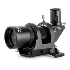 Celestron 9x50 Right Angle Correct Image Non-Illuminated Finderscope, Black