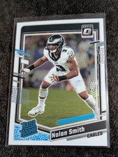2023 Donruss Optic #283 Nolan Smith Rated Rookie Eagles Football Card. rookie card picture