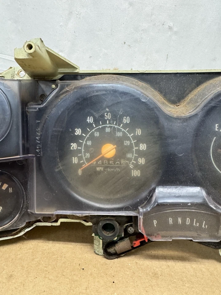 Cuadro de instrumentos de carrocería cuadrada 73-80 Chevy GMC C10 C20 C30 K5 GM CK K5 15 Foto 3 de 4