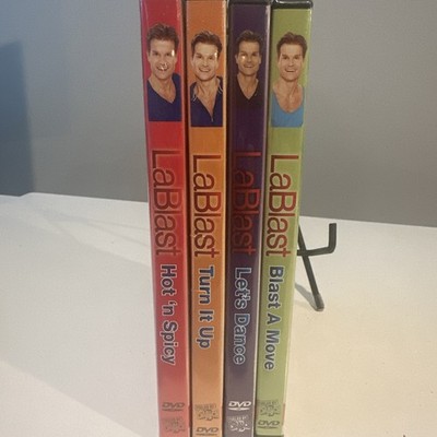 Lot Of 4 LaBlast workout dvds Hot N Spicy, Let s Dance, Turn It Up, Blast A Mov