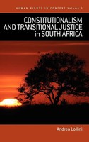 Andrea Lollini | Constitutionalism And Transitional Justice In South Africa